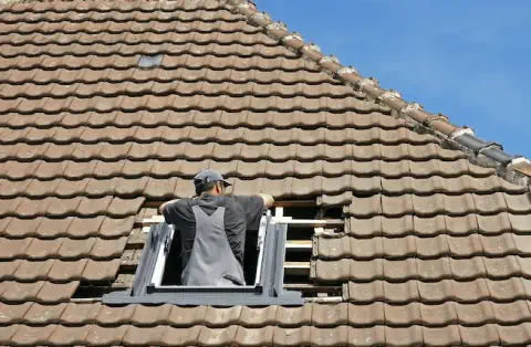 Pose de velux - Cressanges